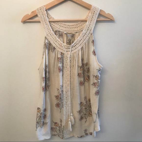 Lucky Brand Tops - Take 50% off LUCKY BRAND|NWT Crochet Cotton Blouse